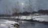 Gerhard Geidel, Winterliche Mondnacht