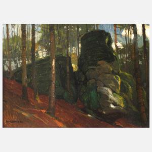 Prof. Hermann Göhler, Felsen "Beim Falkenstein"