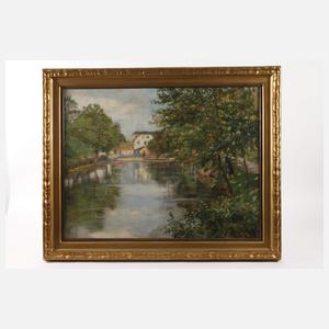 Theodor Hagen, "Bad Blankenhain – Am Badteiche"