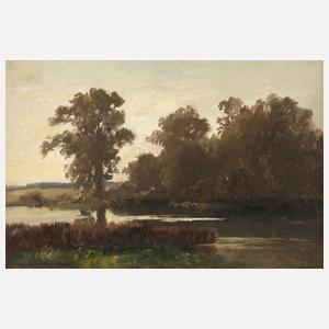 Fritz Halberg-Krauss, Landschaft bei Deggendorf