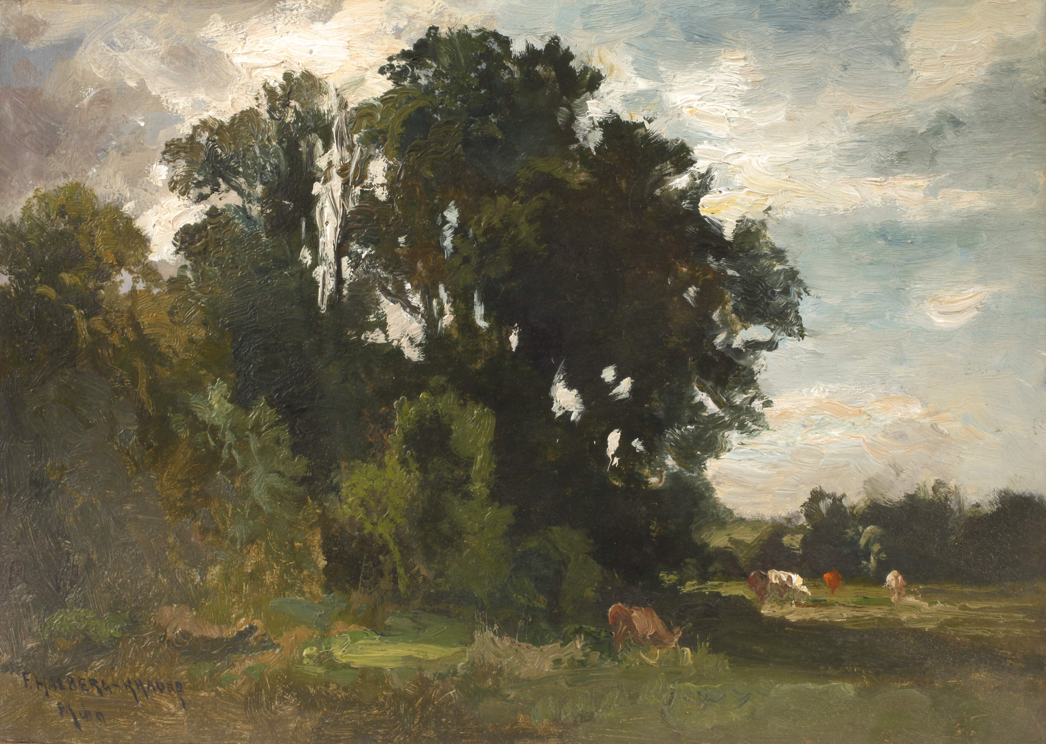 Fritz Halberg-Krauss, Bukolische Landschaft
