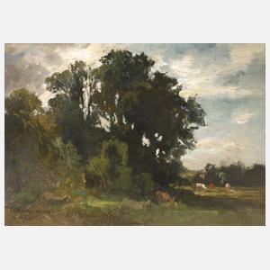 Fritz Halberg-Krauss, Bukolische Landschaft