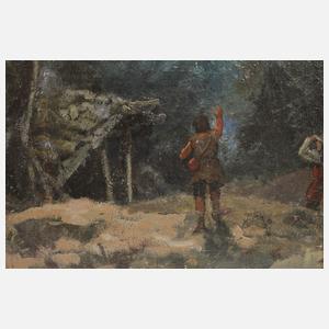 Josef Haunstetter, Gewitterlandschaft