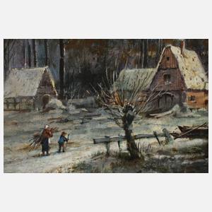 Karl Heffner, Winterabend