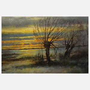 Karl Heffner, Winterabend