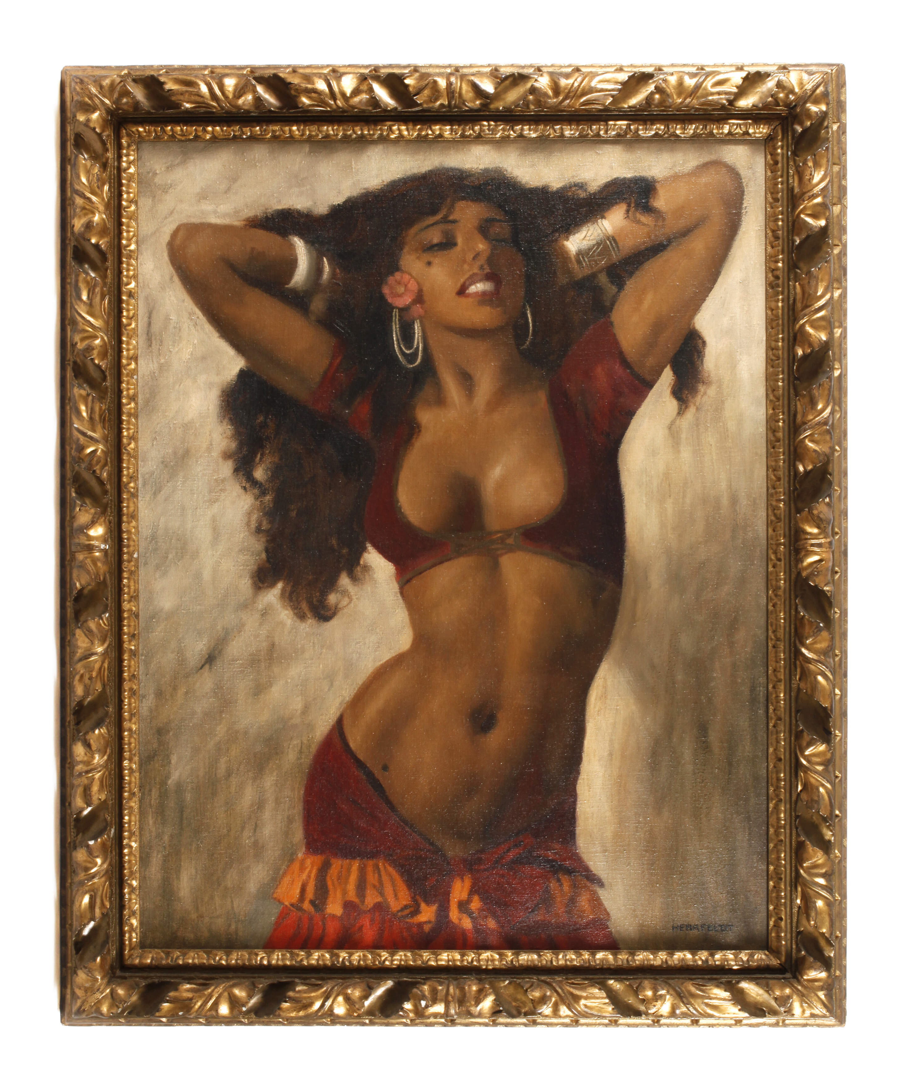 Marcel René Herrfeldt, Orientalische Tänzerin