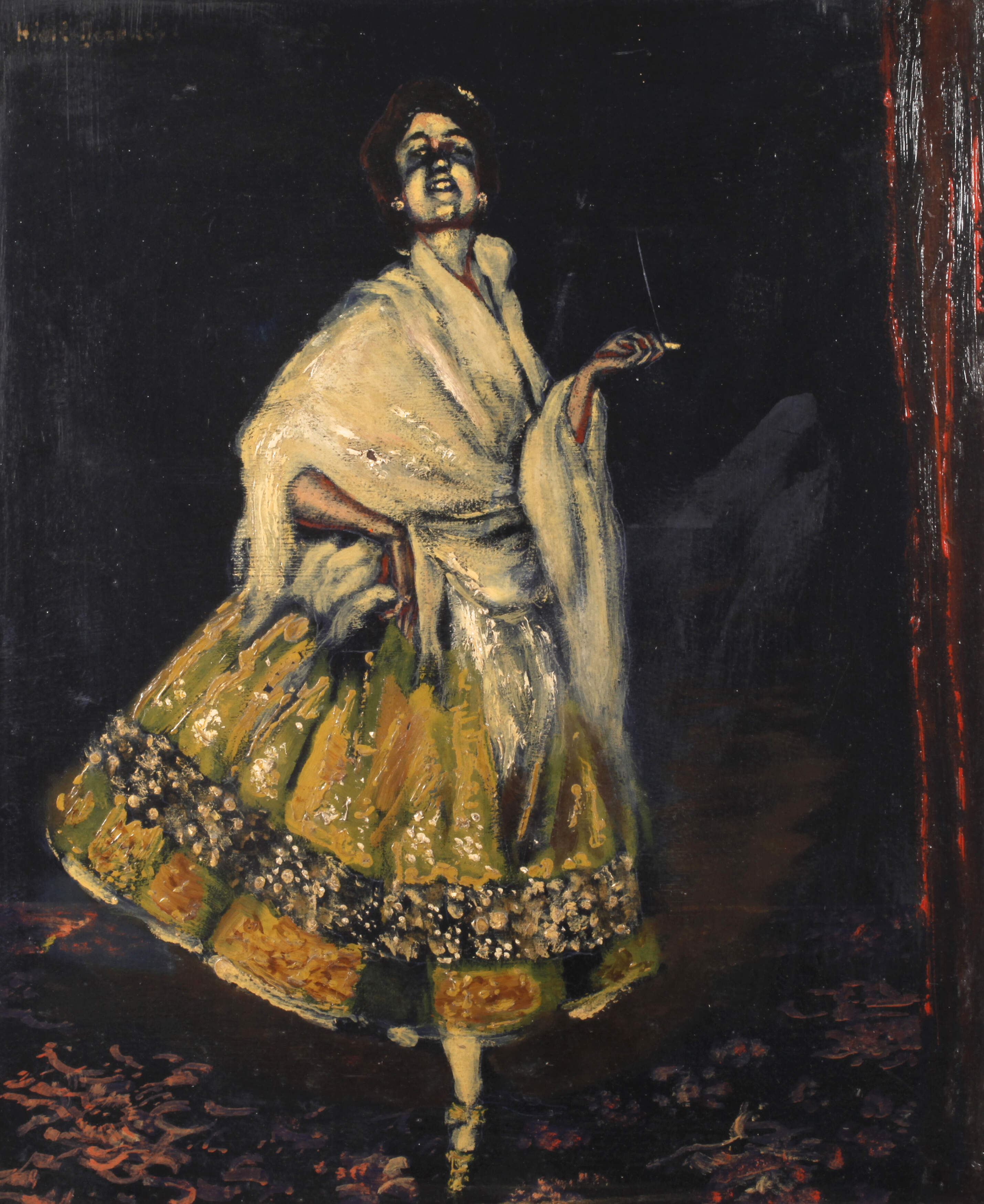 Otto Hierl-Deronco, Spitzentänzerin