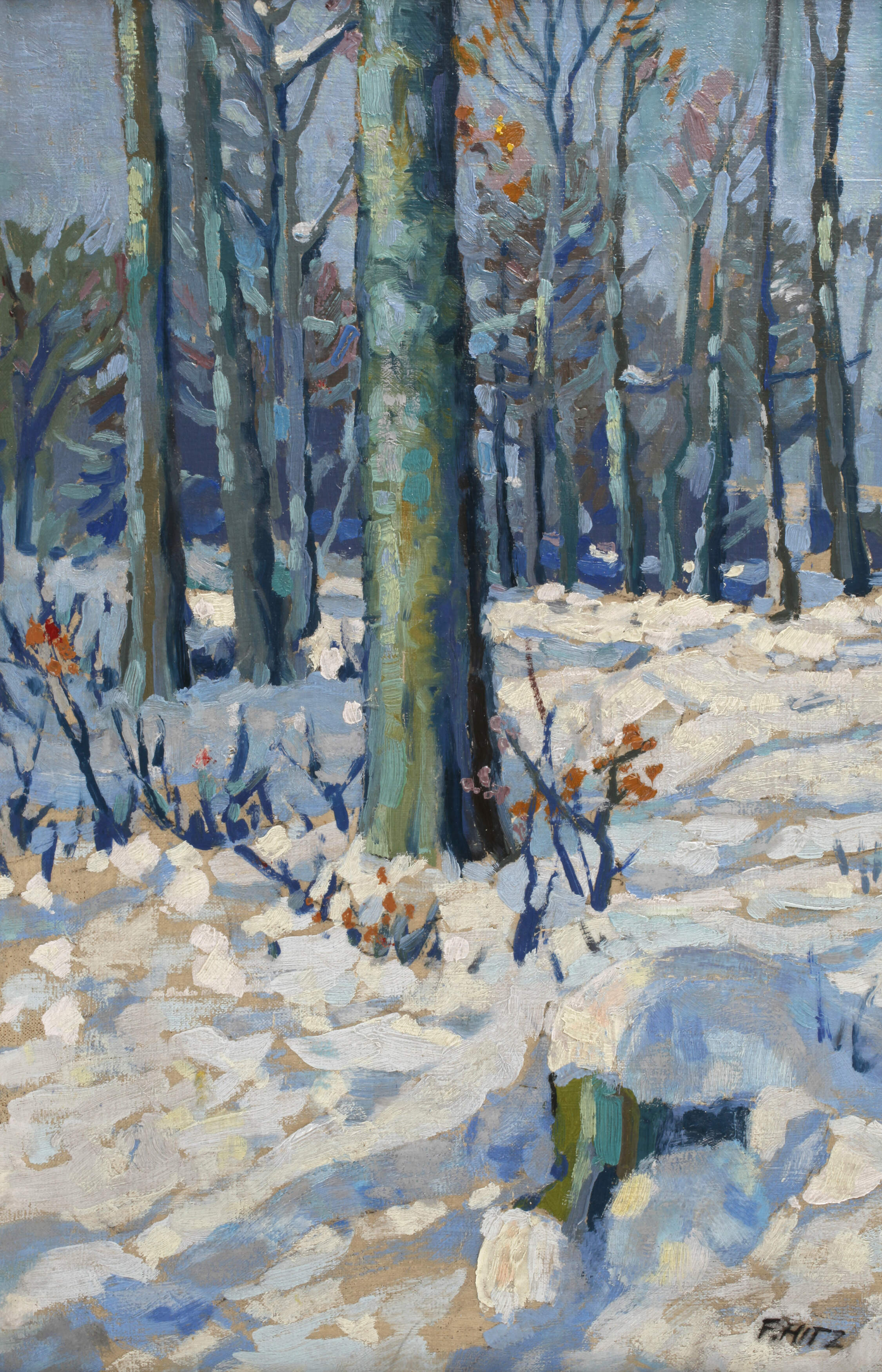 August Friedrich Wilhelm Hitz, Sonne und Schnee