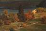 Karl Kaltenmoser, Herbstliche Gebirgslandschaft