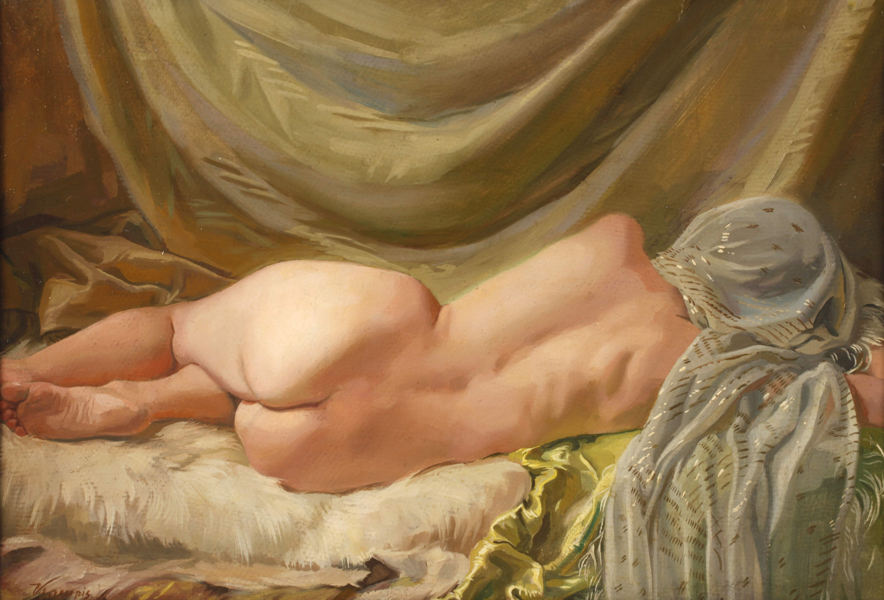 Jànos Kampis, Liegende