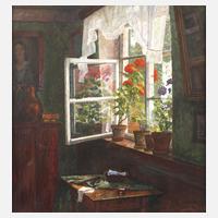 Paul Kauzmann, "Blumen am Fenster"111