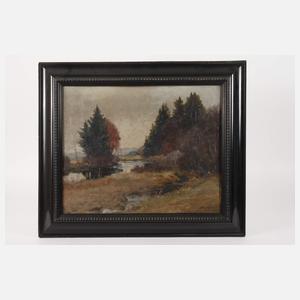 Josef Rolf Knobloch, Weiher am Waldrand