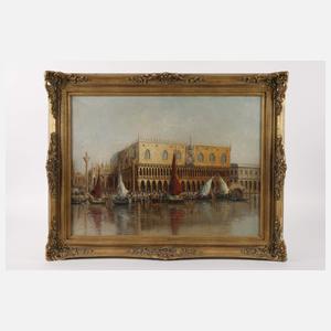 Wilhelm Kordes, Ansicht des Dogenpalastes in Venedig