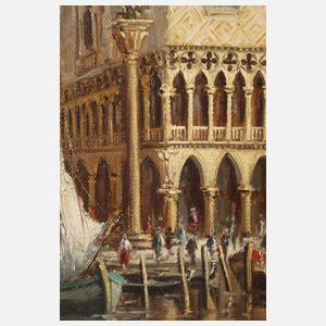 Wilhelm Kordes, Ansicht des Dogenpalastes in Venedig
