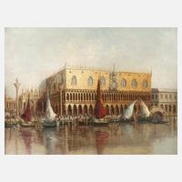 Wilhelm Kordes, Ansicht des Dogenpalastes in Venedig111