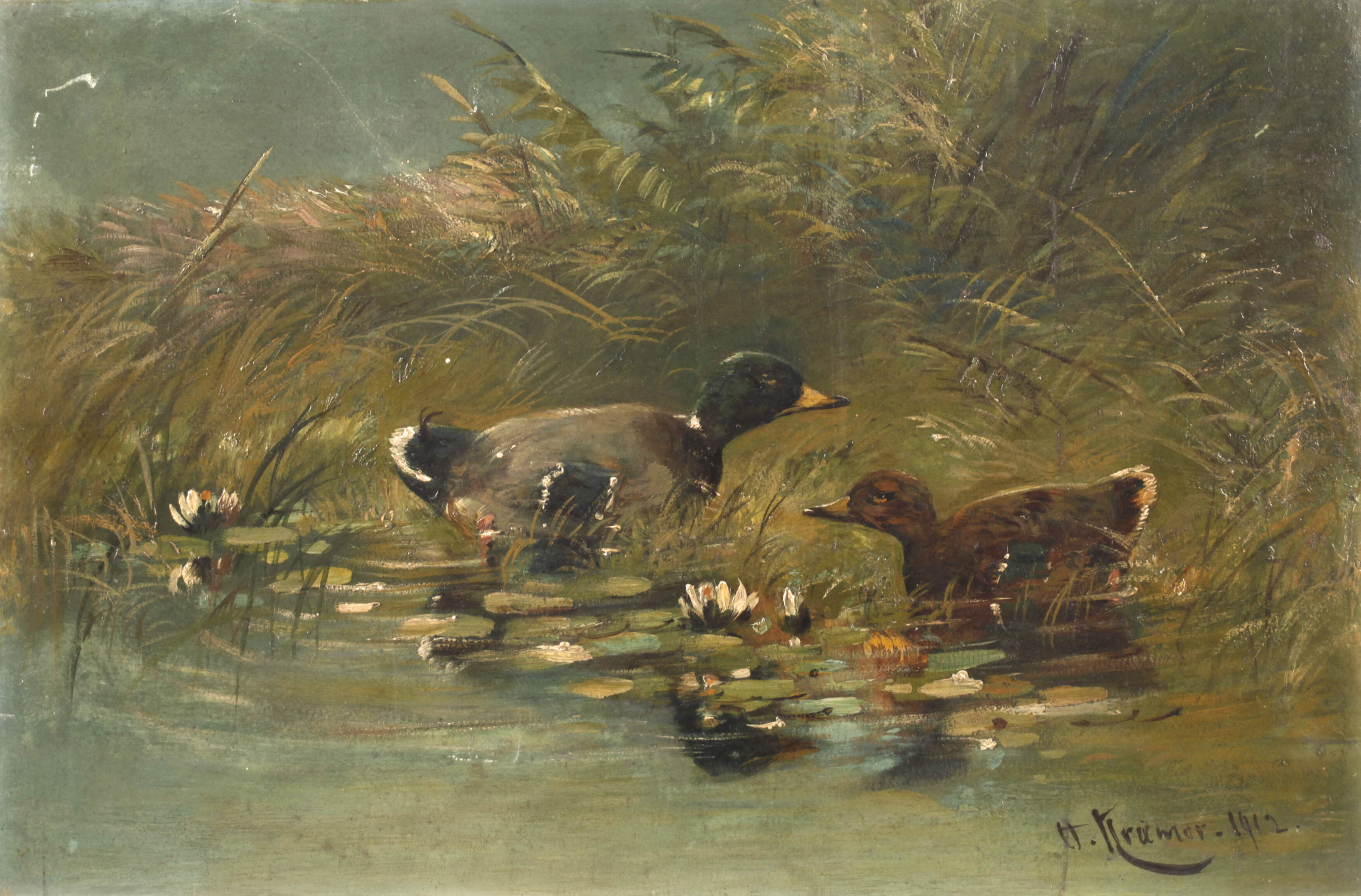 H. Kramer, Entenfamilie