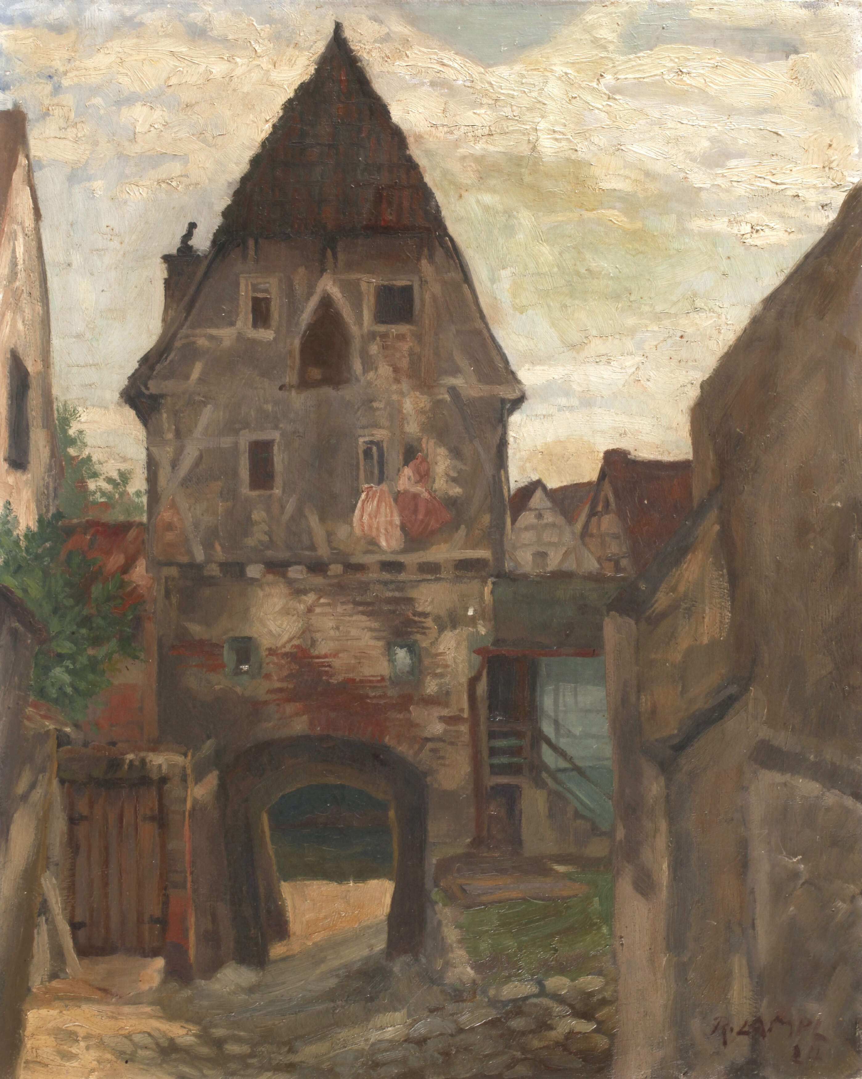 Richard Lampl, "Das Färbertor zu Donauwörth"