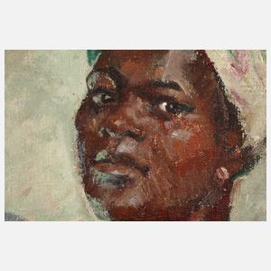 Heinrich Linde-Walther, Afrikanerin mit Früchten