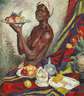 Heinrich Linde-Walther, Afrikanerin mit Früchten