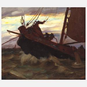 Jos Lussenburg, Dramatische Fischerszene