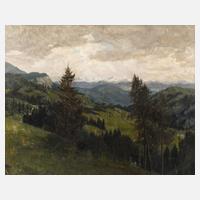 Lothar Rudolf Meilinger, "Blick vom Wendelstein ..."111