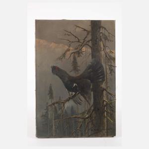 Moritz Müller-München, Auerhahn vor Bergmassiv