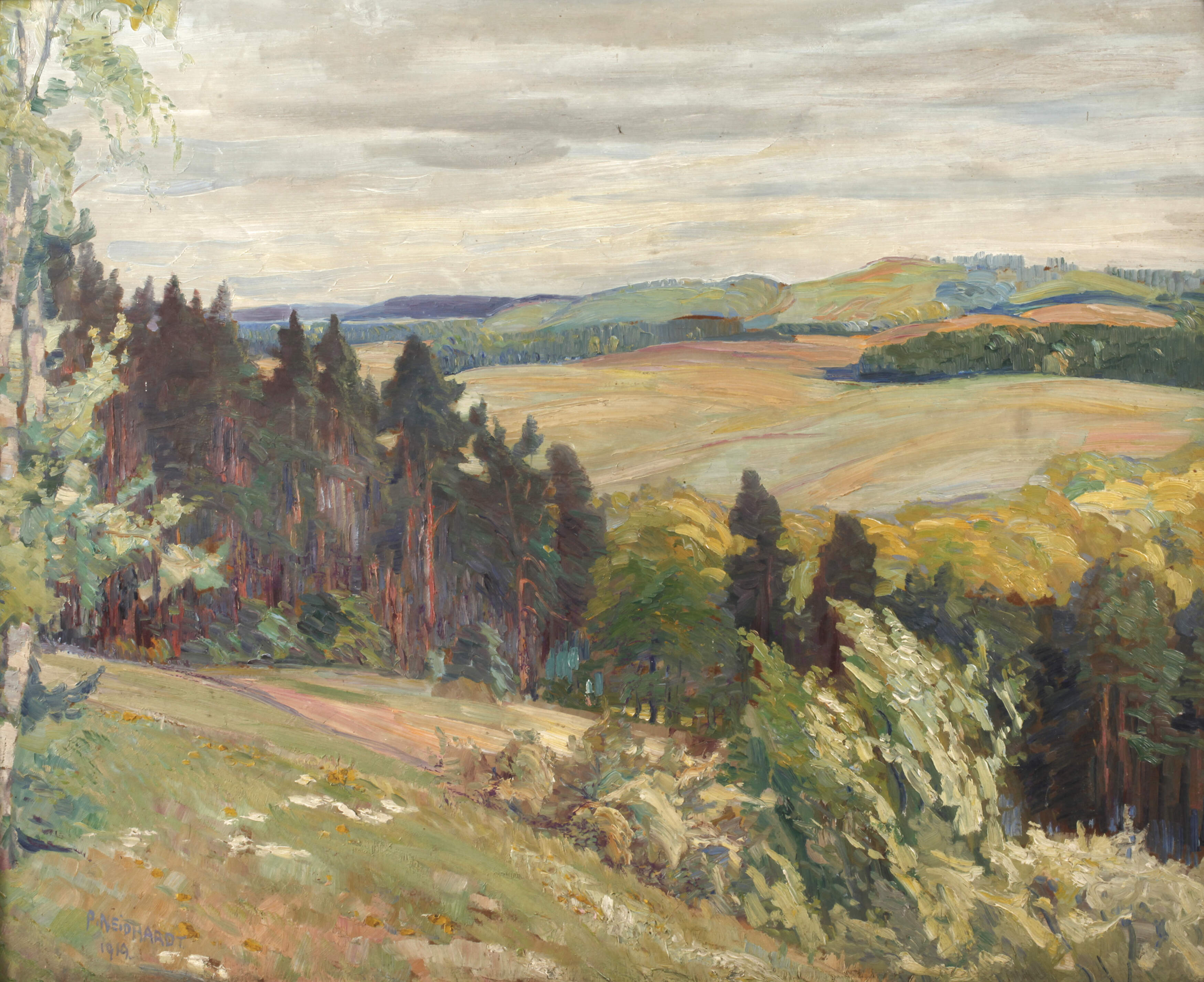 Paul Neidhardt, Täler bei Neumark (Zwickau)