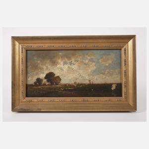 Heinrich Neppel, Bukolische Sommerlandschaft
