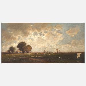 Heinrich Neppel, Bukolische Sommerlandschaft