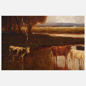 Heinrich Neppel, Bukolische Landschaft