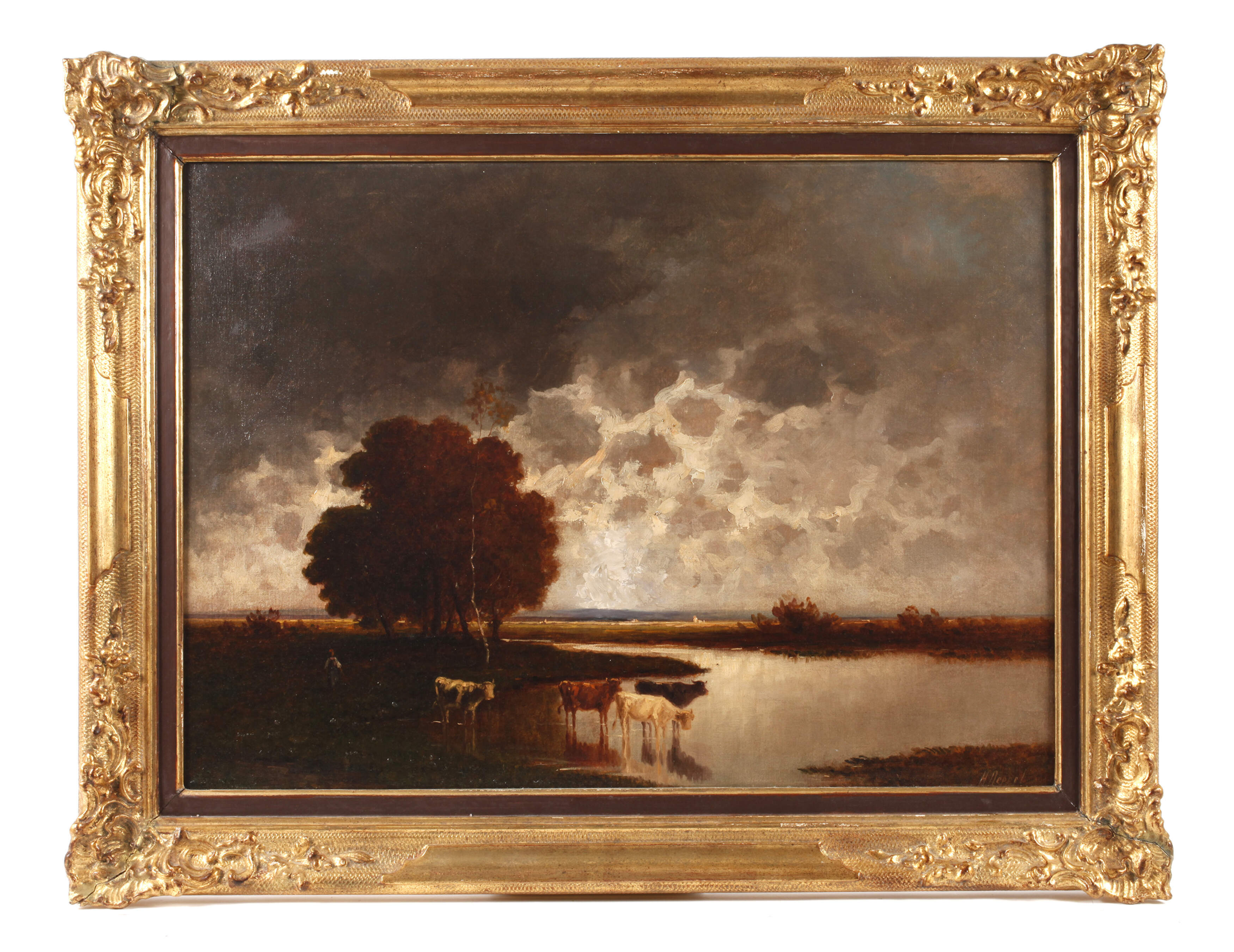 Heinrich Neppel, Bukolische Landschaft