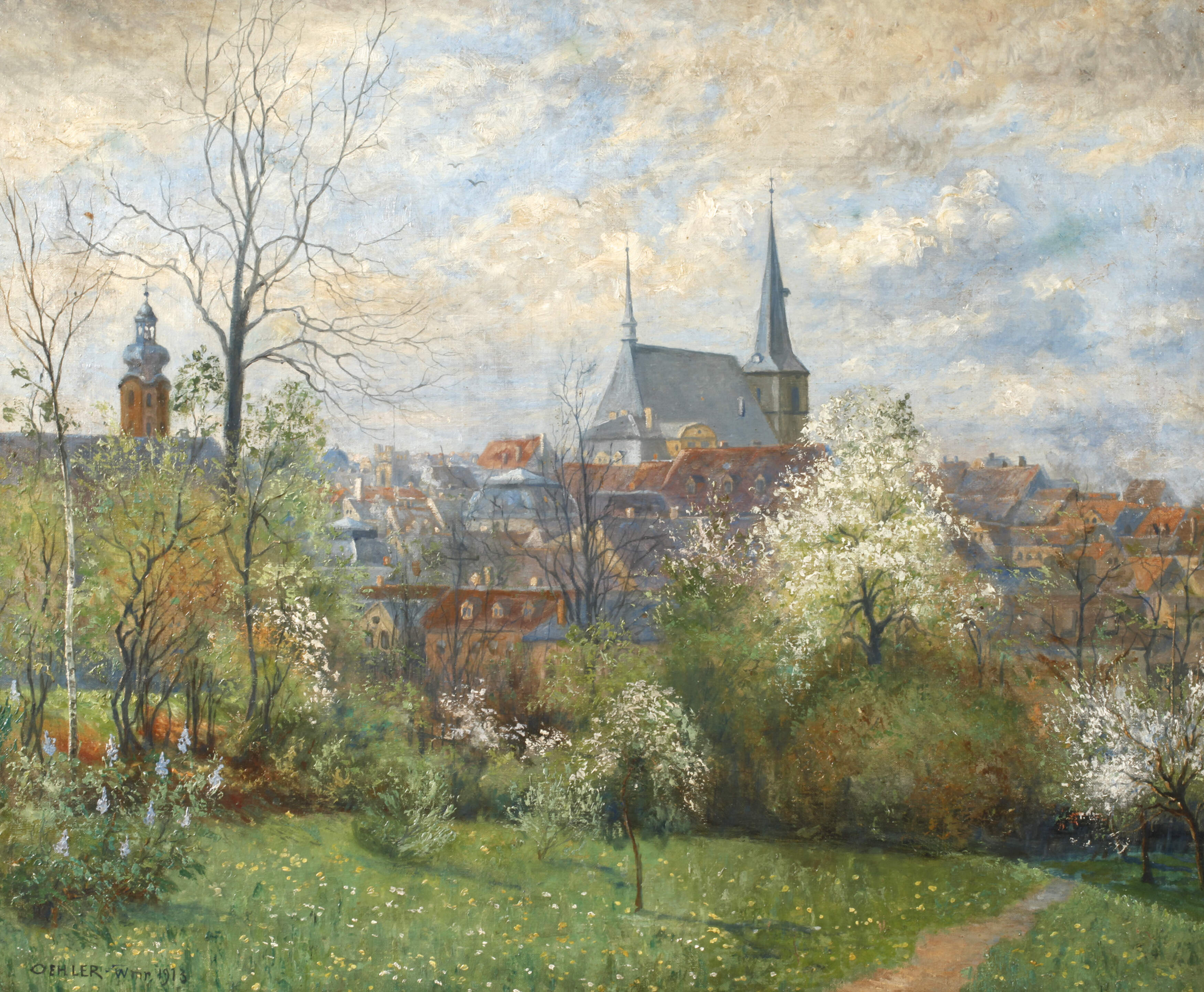 Max Oehler, Herderkirche in Weimar