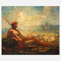 Willy Orth, Schweinehirte vor Dachau111