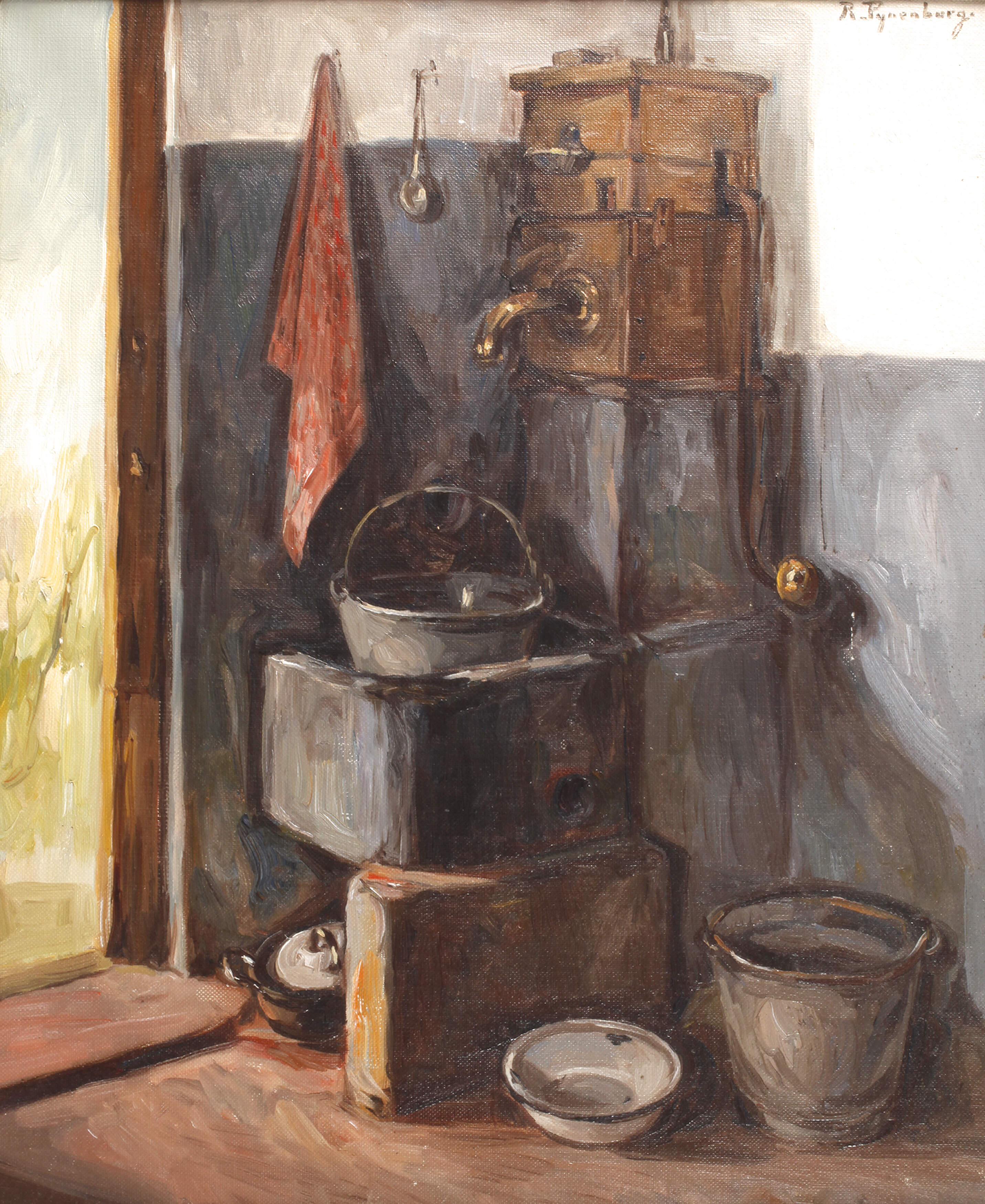 Reinier Marinus Pynenburg, Bäuerliches Interieur