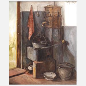 Reinier Marinus Pynenburg, Bäuerliches Interieur