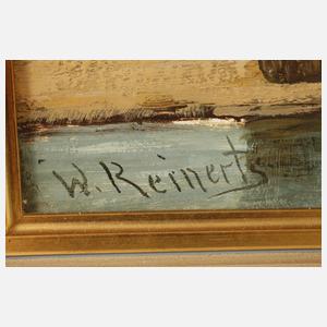 W. Reinert, Fischer an der Küste