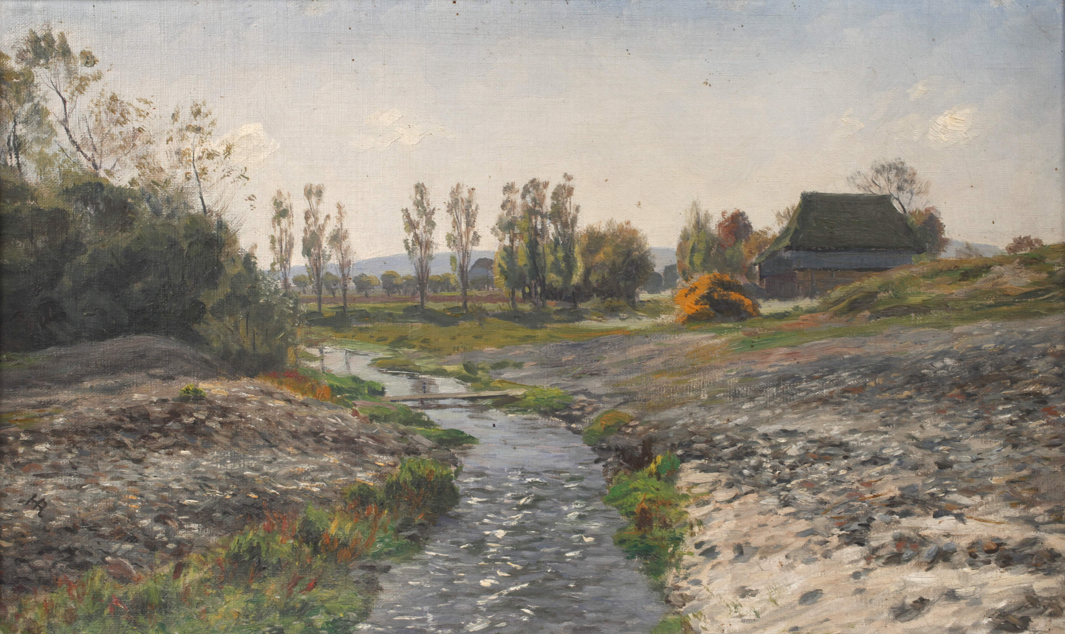 Hermann Ritzau, Flachsmühle bei Helmstedt