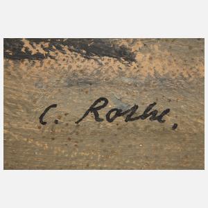 Curt Rothe, Bauern bei der Feldarbeit