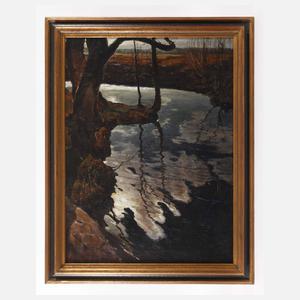 Ferdynand Ruszczyz, Baum am Weiher