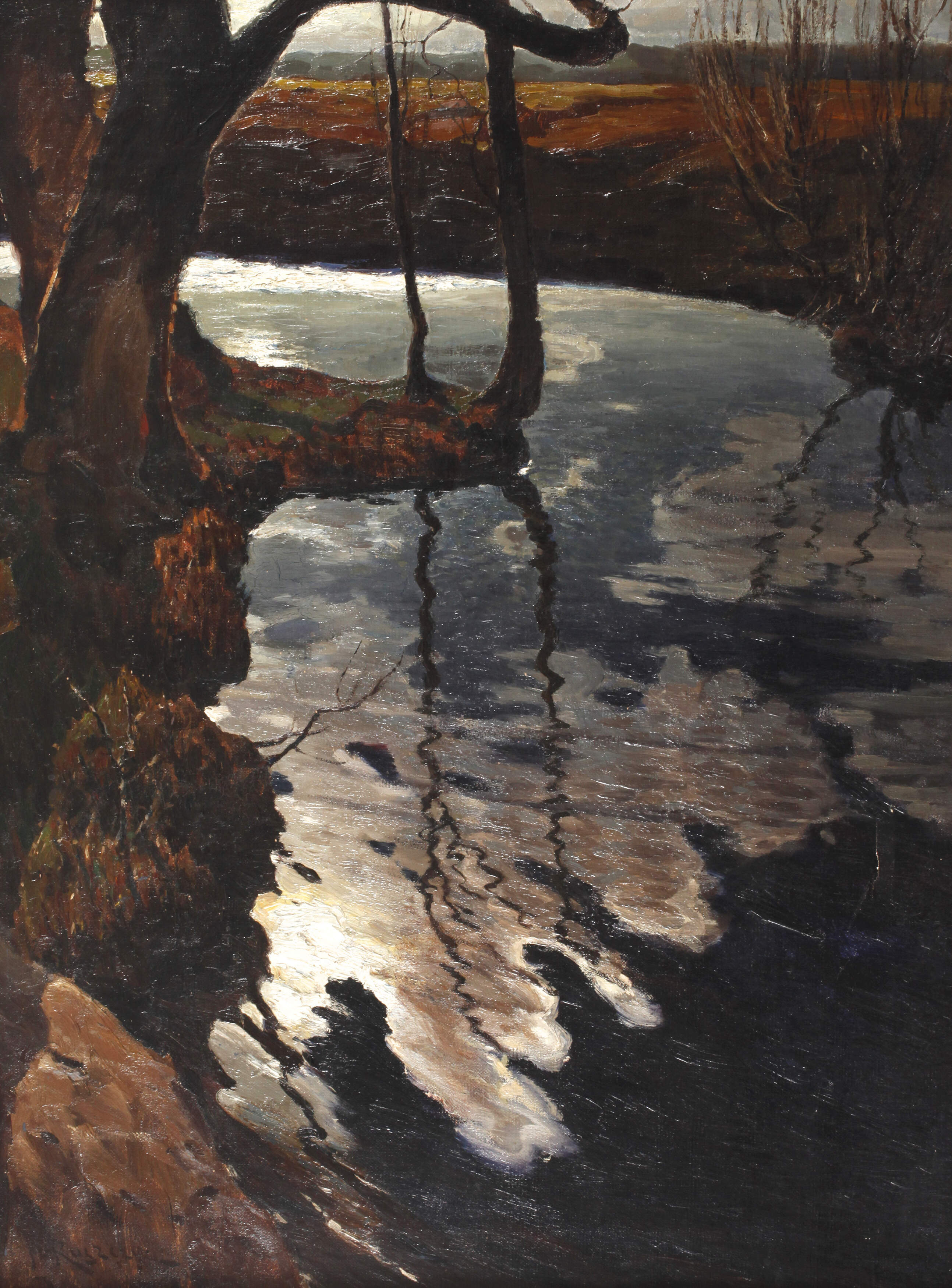 Ferdynand Ruszczyz, Baum am Weiher
