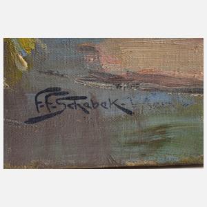 Ferdinand Schebek, "Fischreiher"