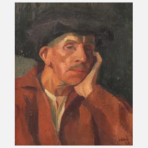 Hans Scheil, Sinnender Bauer