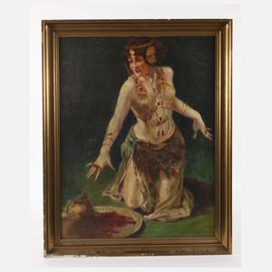 Salomé mit dem Haupt des Johannes nach Schmutzler