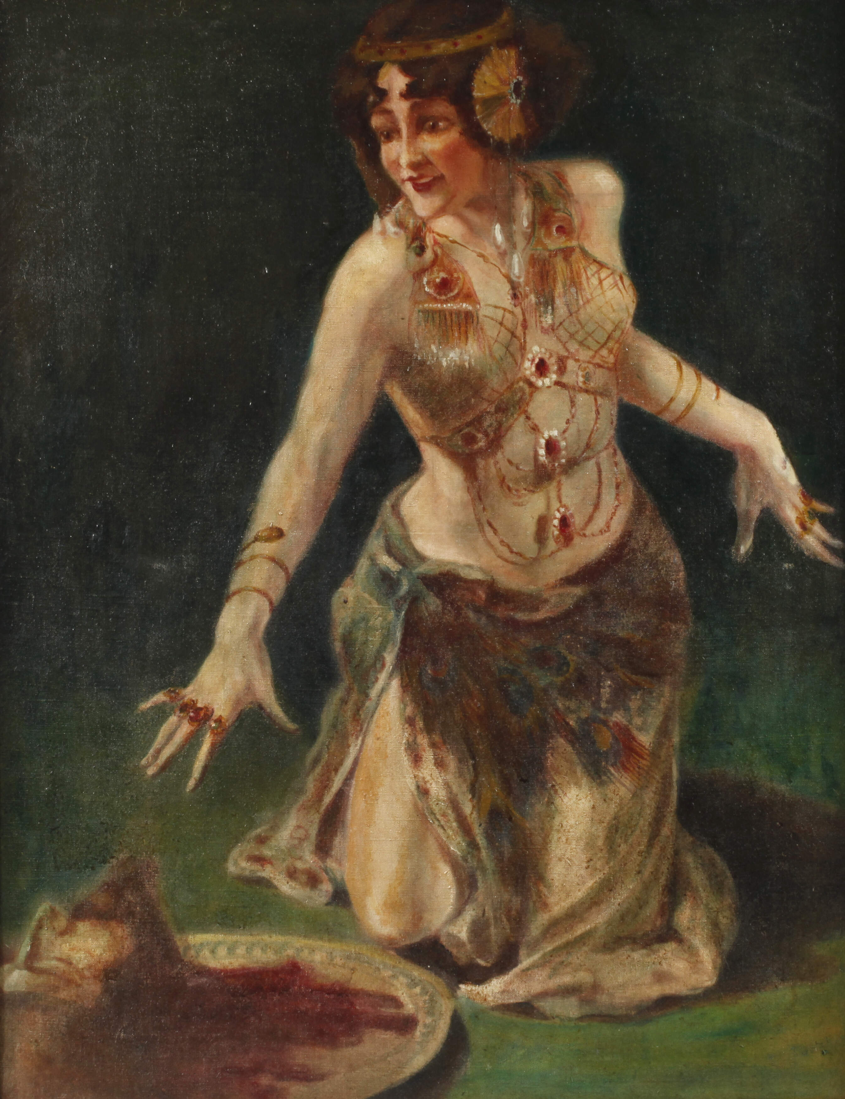 Salomé mit dem Haupt des Johannes nach Schmutzler