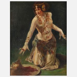 Salomé mit dem Haupt des Johannes nach Schmutzler