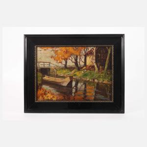 Max Schröder, herbstlicher Spreewald