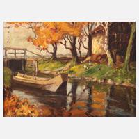 Max Schröder, herbstlicher Spreewald111