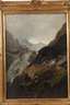 L. Schulz, Dramatische Berglandschaft