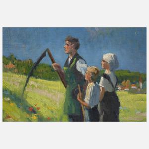 Louis Hovey Sharp, Am Marterl