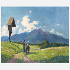Louis Hovey Sharp, Am Marterl